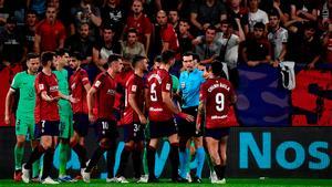 Osasuna - Atlético de Madrid: El gol anulado a David García
