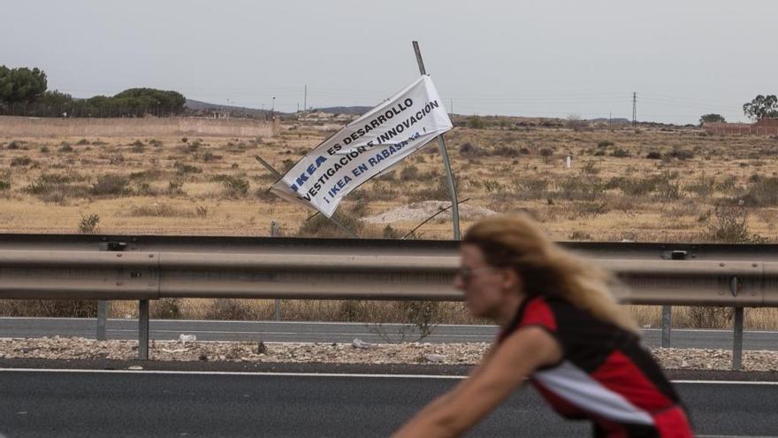 Los terrenos de Rabasa donde se quería ubicar Ikea en Alicante