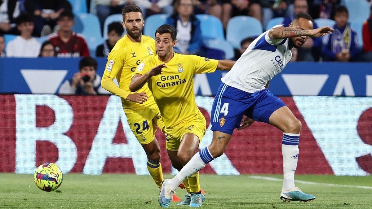 Resumen, goles y highlights del Zaragoza 1 - 1 Las Palmas de la jornada 38 de LaLiga Smartbank