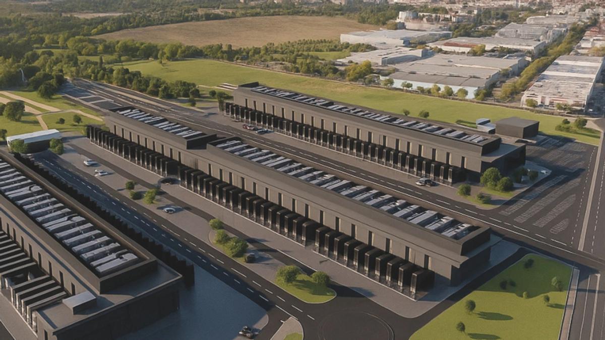 Nostrum Evergreen, el nuevo mega centro de datos impulsado por Nostrum Group en Badajoz.