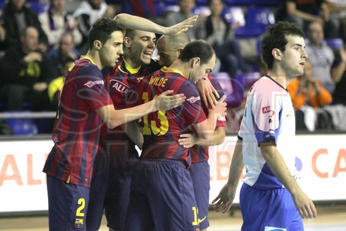 LAS MEJORES IMÁGENES DEL BARÇA ALUSPORT UMACON ZARAGOZA