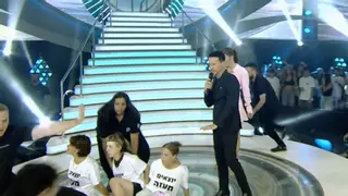 Un grupo de activistas se cuela en el plató de 'Gran Hermano' Israel para denunciar el genocidio en Gaza
