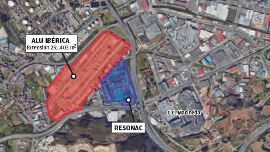 Resonac e Ignis utilizarán los 250.000 m2 de Alu Ibérica para fabricar grafito e hidrógeno