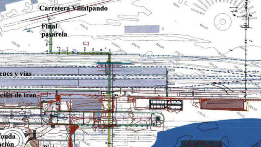 Adif comienza las obras de construcción de una nueva pasarela peatonal en Zamora