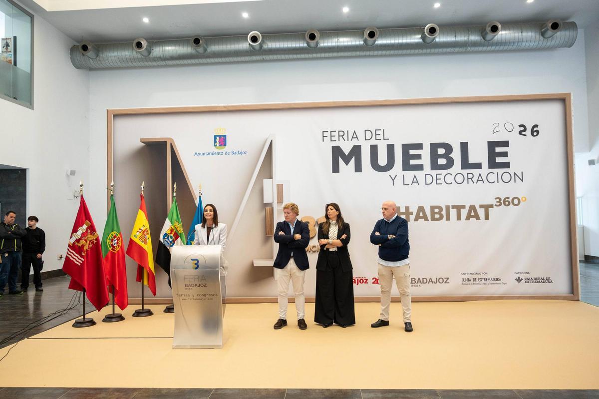 Fotogalería | La inauguración de la Feria del Mueble de Badajoz, en imágenes