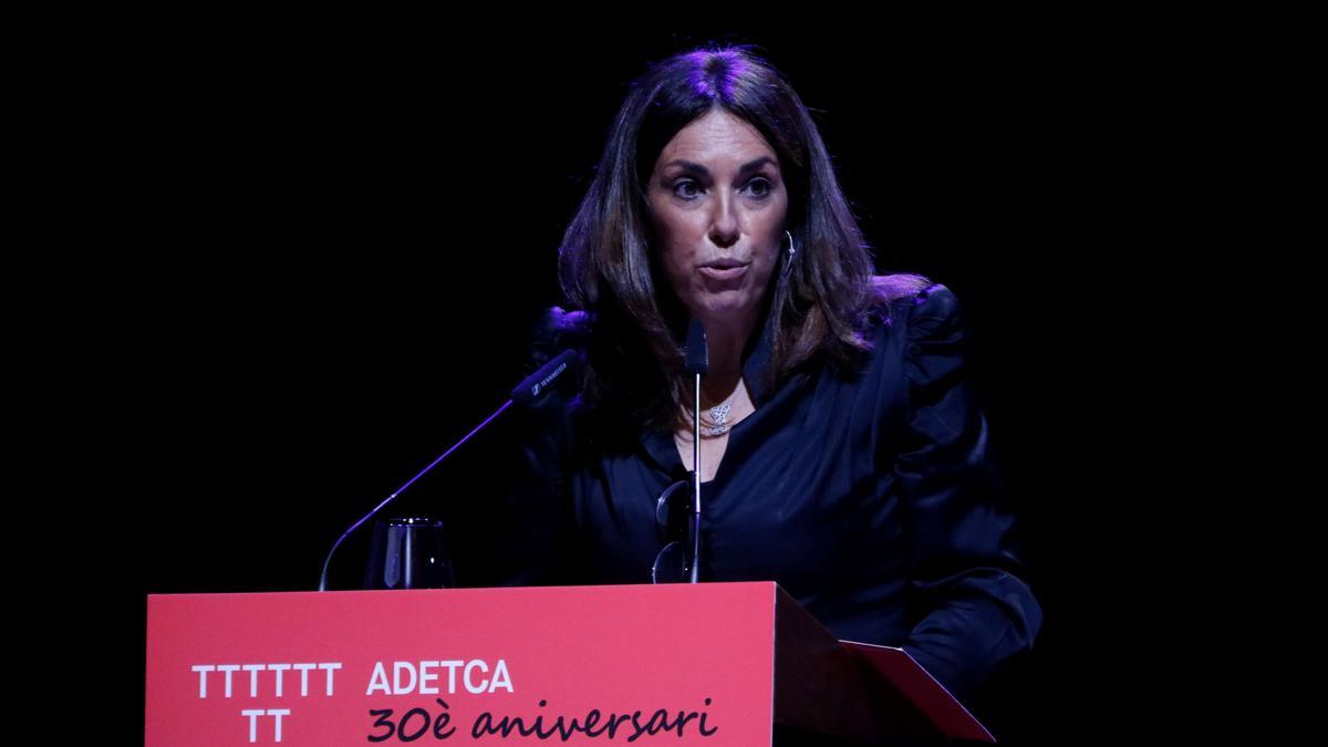 La presidenta de l’Associació d’Empreses del Teatre de Catalunya (ADETCA), Isabel Vidal