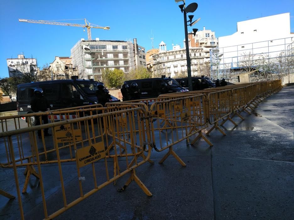 Incidents a Girona en el Dia de la Constitució