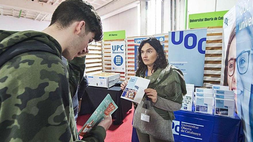 Augment de la formació ocupacional pels joves a la Catalunya central