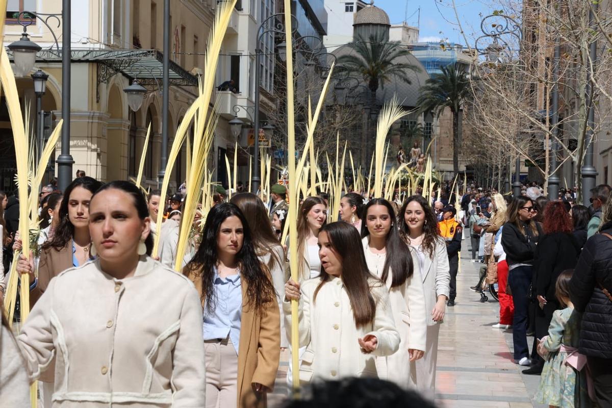 La procesión de "La Burrita" en Alicante, en imágenes