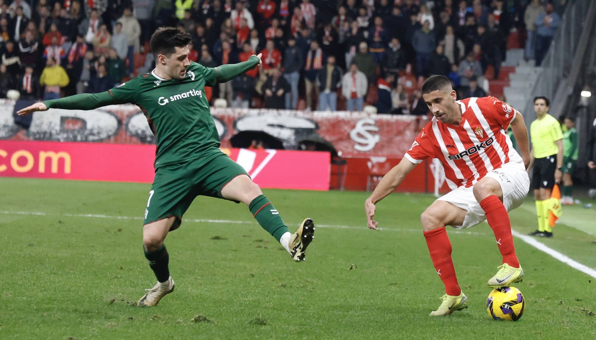 Las imágenes del Sporting-Eibar