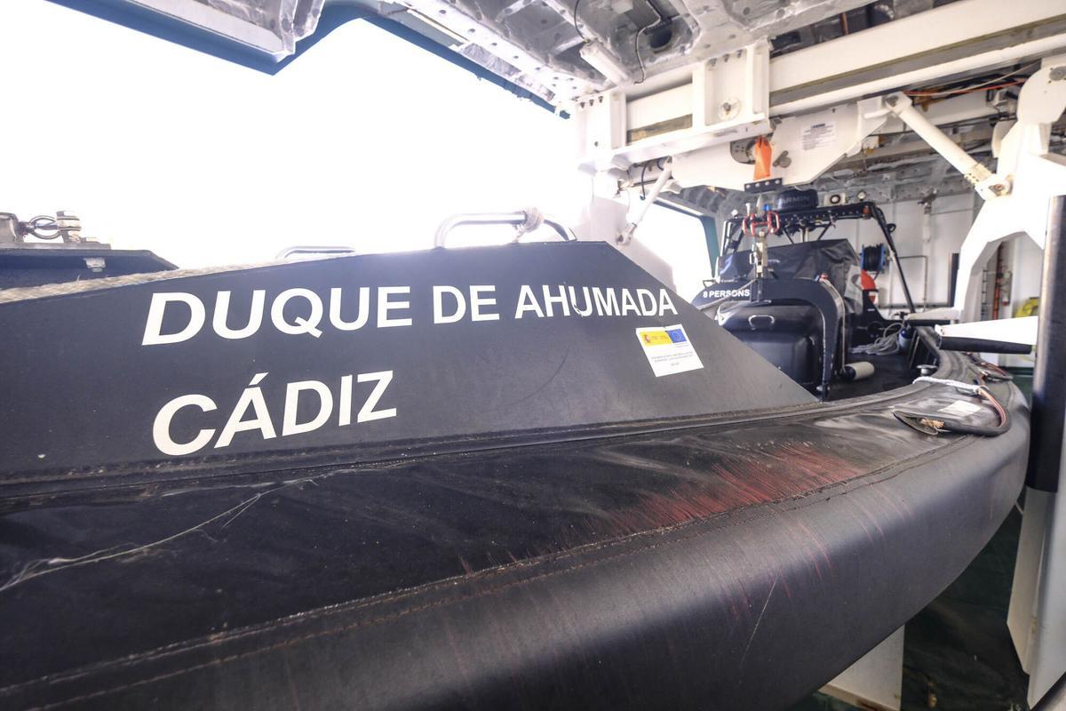 Recorrido por el buque Duque Ahumada, de la Guardia Civil