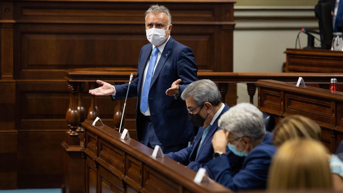 Pleno del Parlamento de Canarias