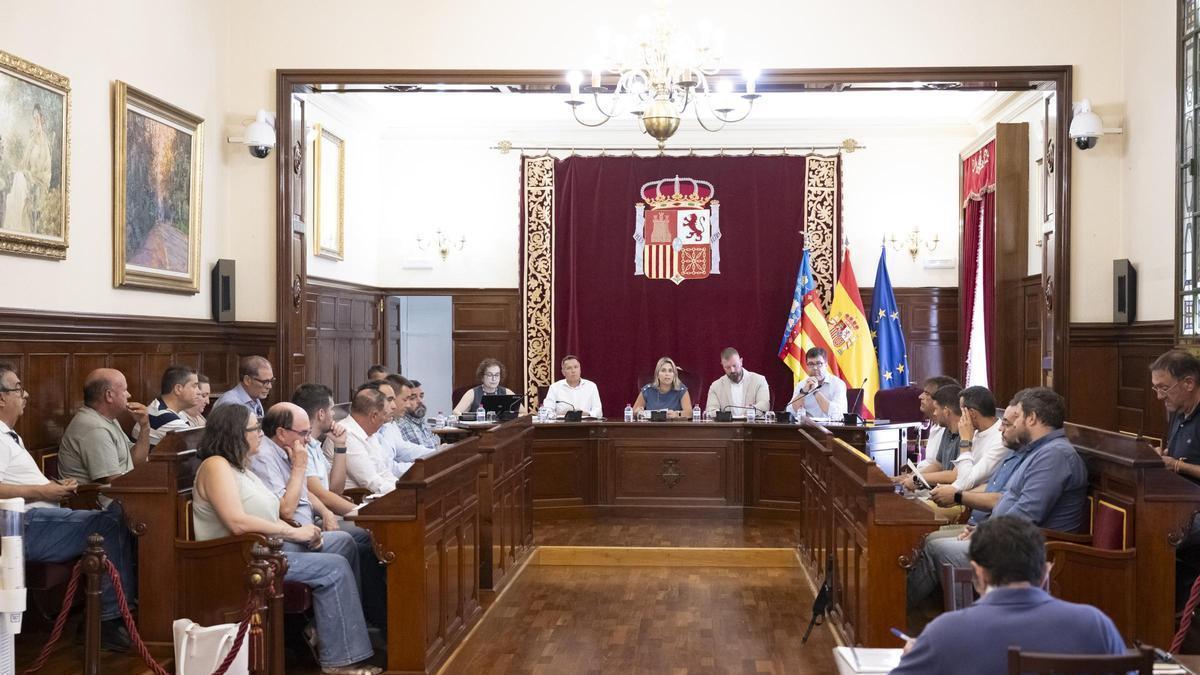Pleno del Consorcio Provincial de Aguas, celebrado este jueves.