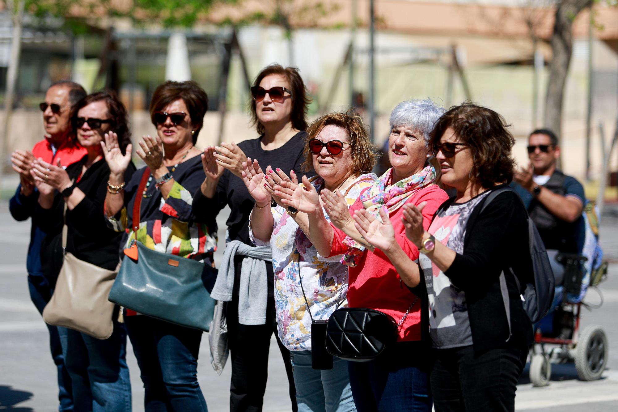 Mira aquí todas las fotos de la manifestación de los pacientes del Hospital de Ibiza
