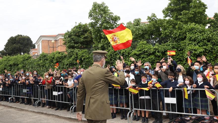 El rey Felipe VI visita Valencia de Alcántara