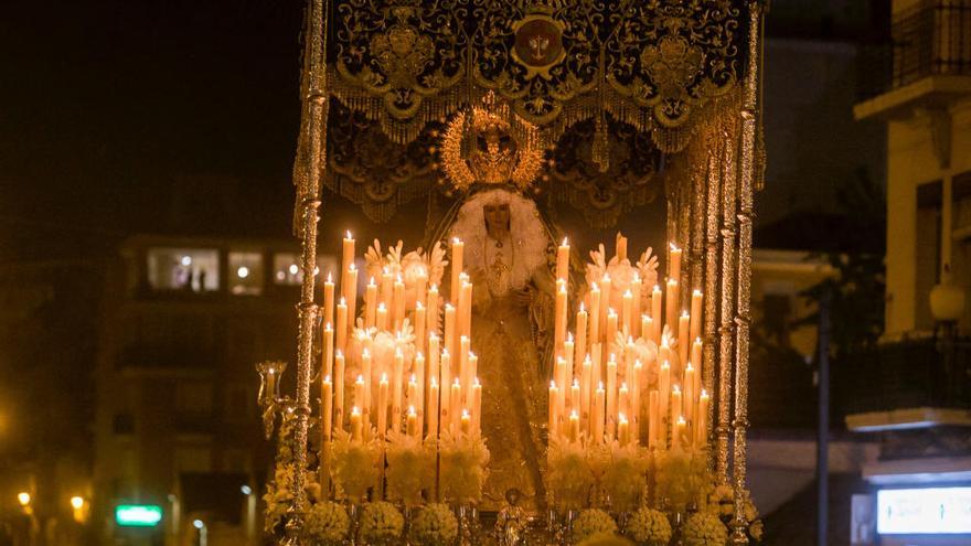 Nuestra Señora de la Esperanza, el Miércoles Santo