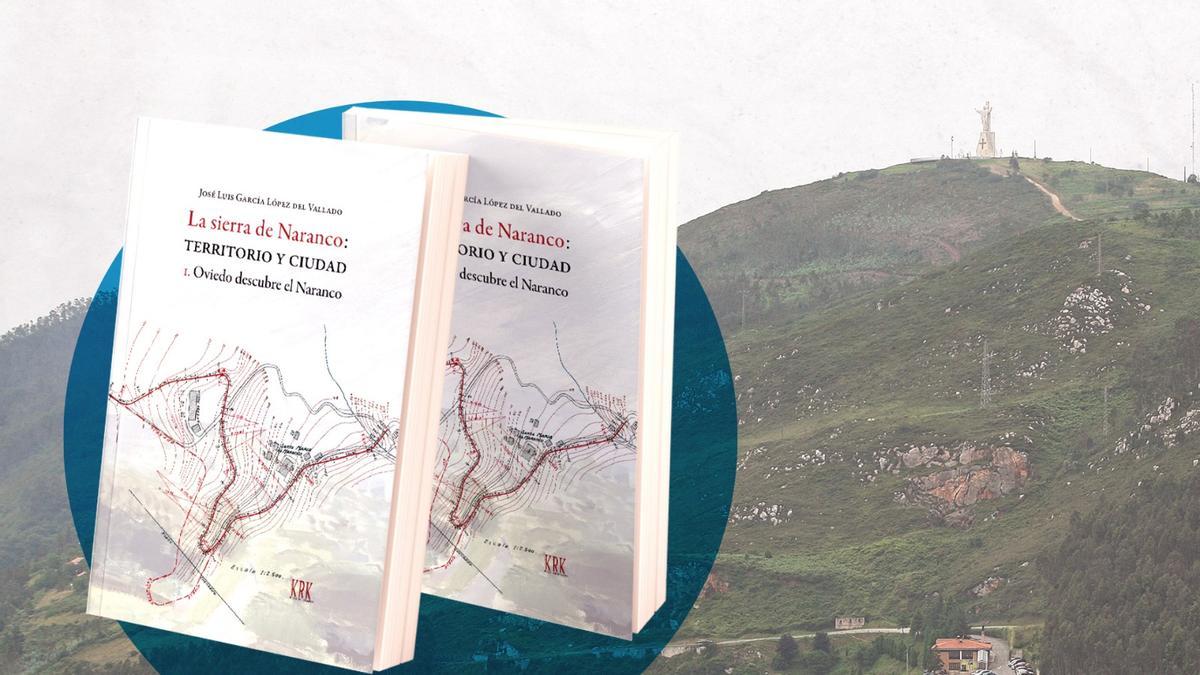 La portada del primer libro de la trilogia sobre el Naranco