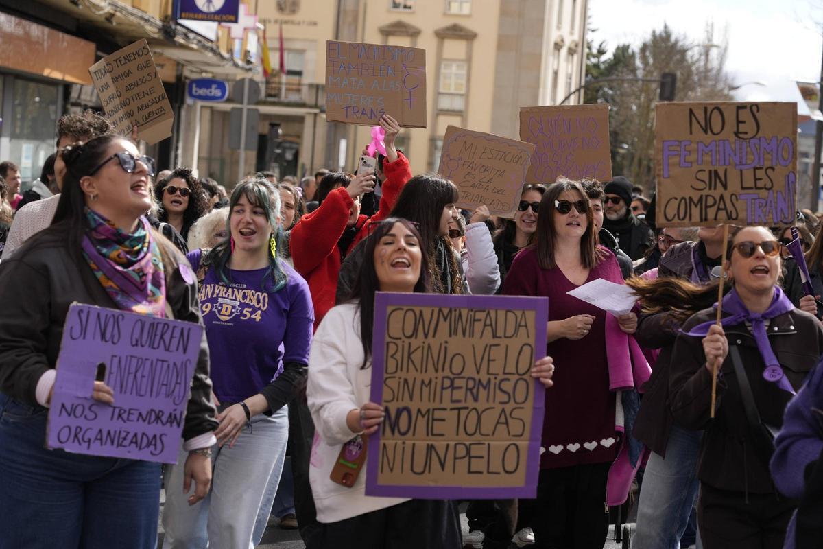 ¿Has ido a la manifestación del 8M en Zamora? Búscate aquí