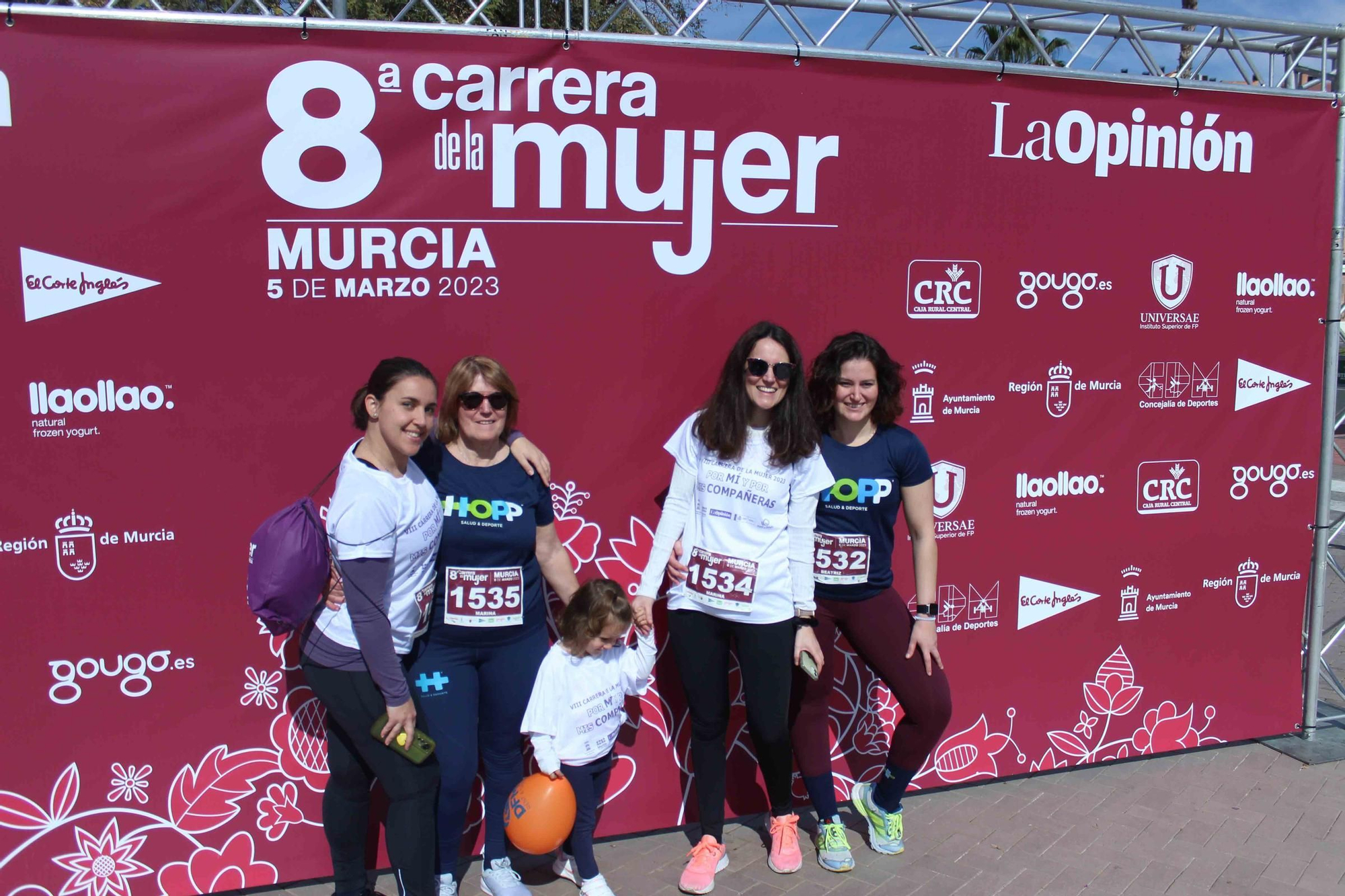 Carrera de la Mujer Murcia 2023: Photocall (4)