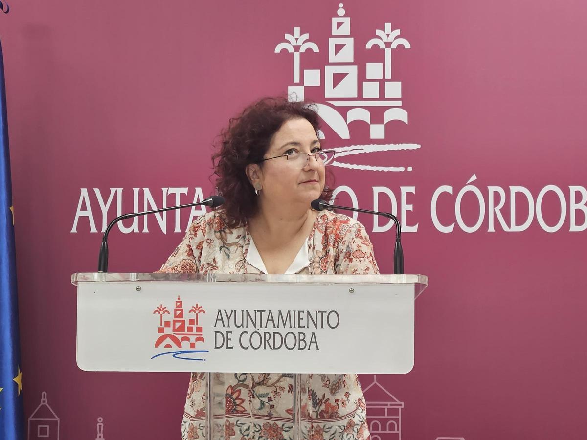 La concejal socialista, Alicia Moya.
