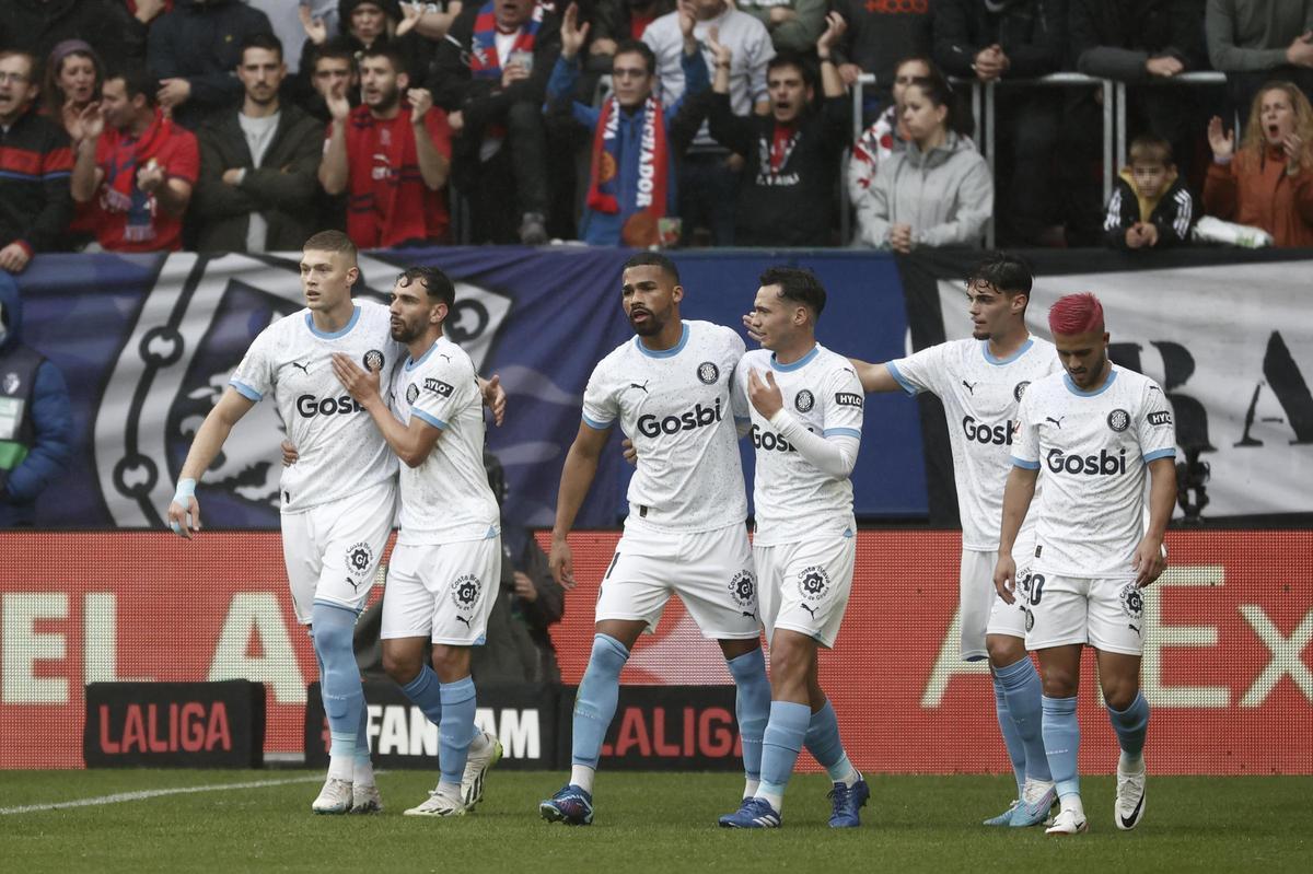 Les imatges del Osasuna - Girona Les imatges del Osasuna - Girona