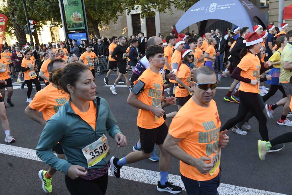 La San Silvestre 2025 en Murcia, en fotografías