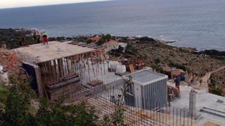 Chalé en obras en la Lloma del Castanyar de Dénia