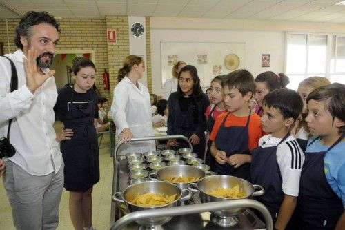 Menú escolar con sabor a México