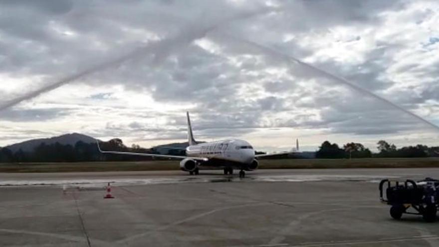 Ryanair estrena el vuelo entre Vigo y Edimburgo