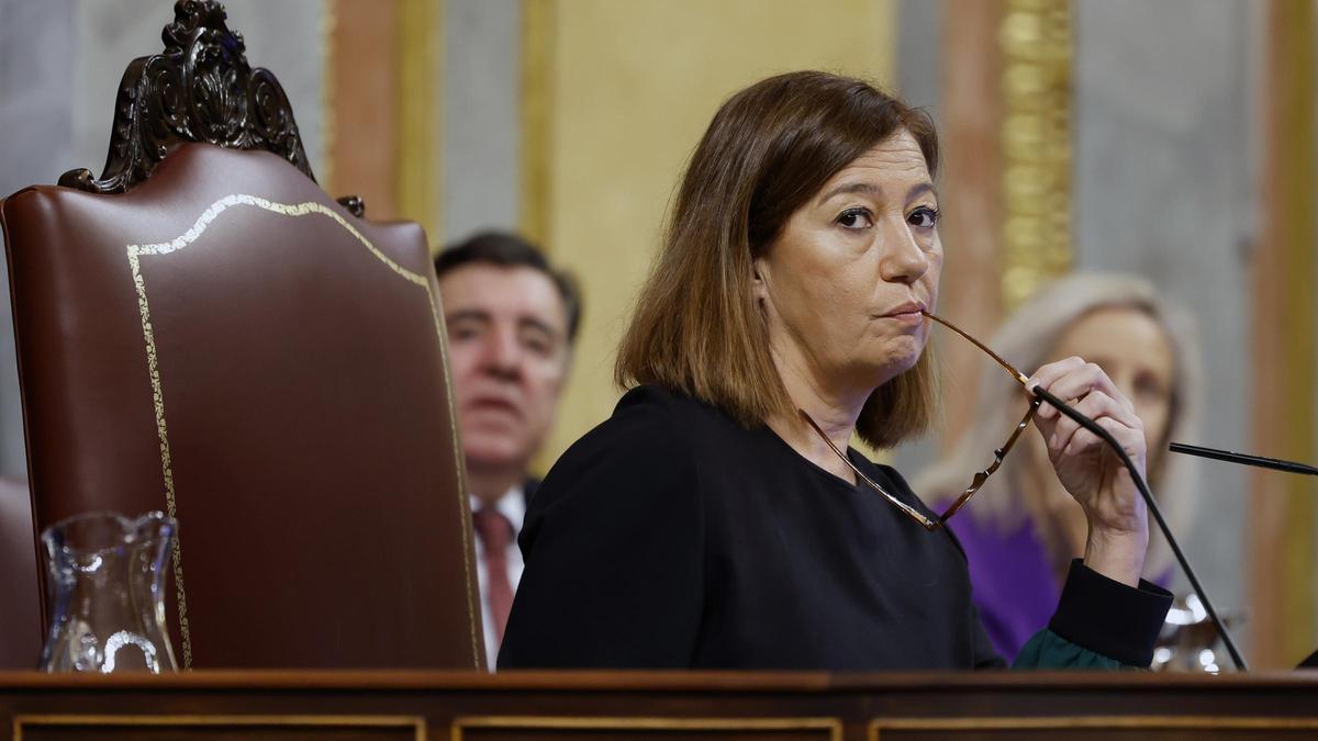 La presidenta del Congreso y secretaria general del PSIB-PSOE, Francina Armengol.