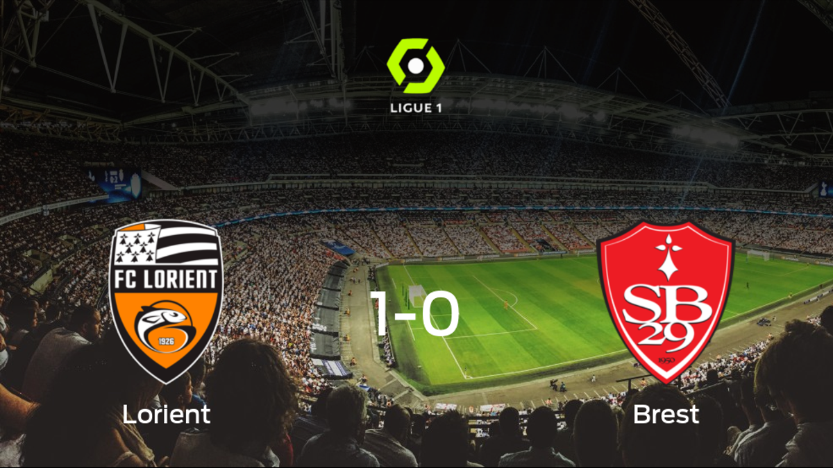 El Lorient se queda con la victoria ante el Brest (1-0)