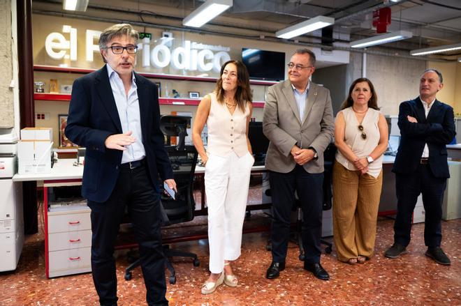 Galería | Pablo Calvo, nuevo director de El Periódico Extremadura: "El reto es llegar al lector sin perder la esencia del oficio"