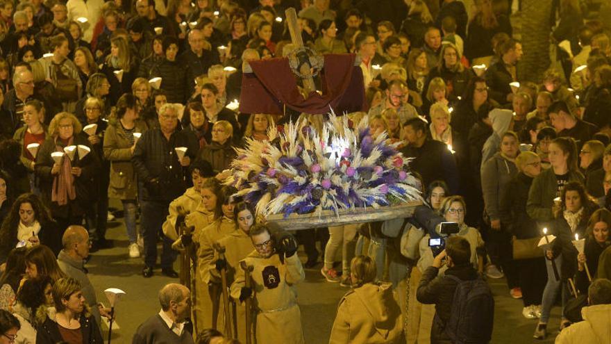 La procesión del Cristo de Zalamea del año pasado.