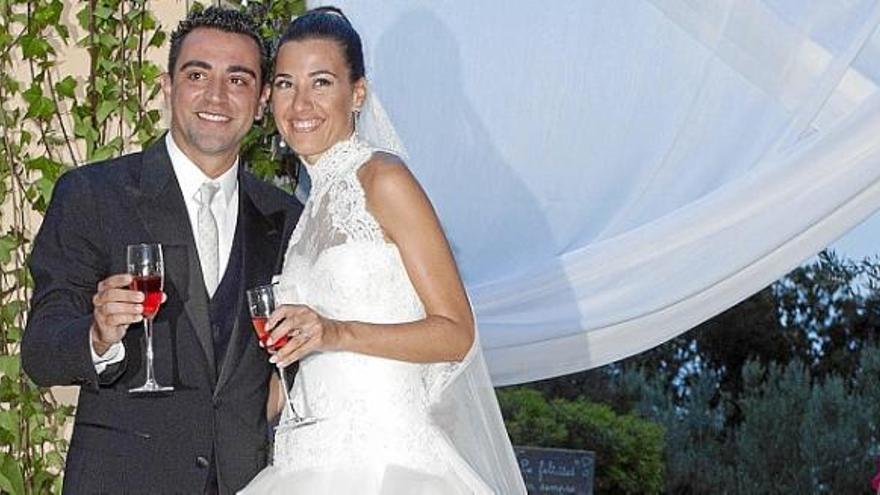 Xavi Hernández contrae matrimonio en Blanes