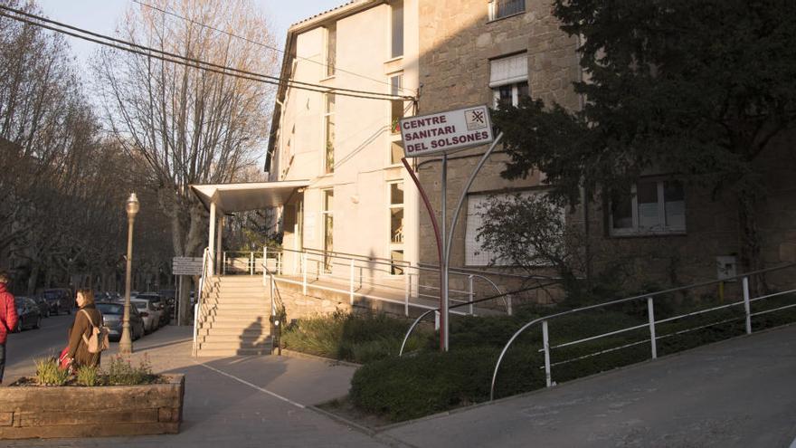 L&#039;entrada del Centre Sanitari del Solsonès