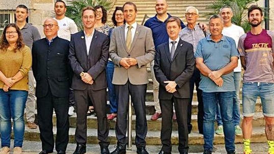El Circuit Gironí de Cros es va presentar ahir a la seu de la Generalitat a Girona.
