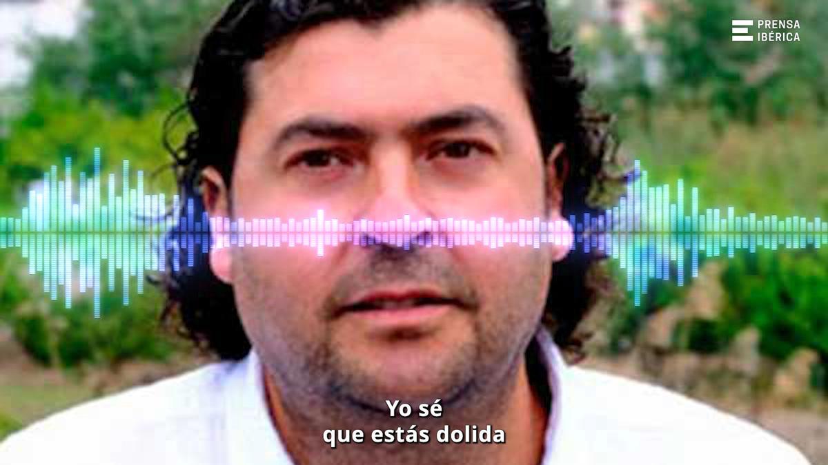 Audio que envió el concejal de Limpieza Viaria de Abarán a una víctima de agresión sexual