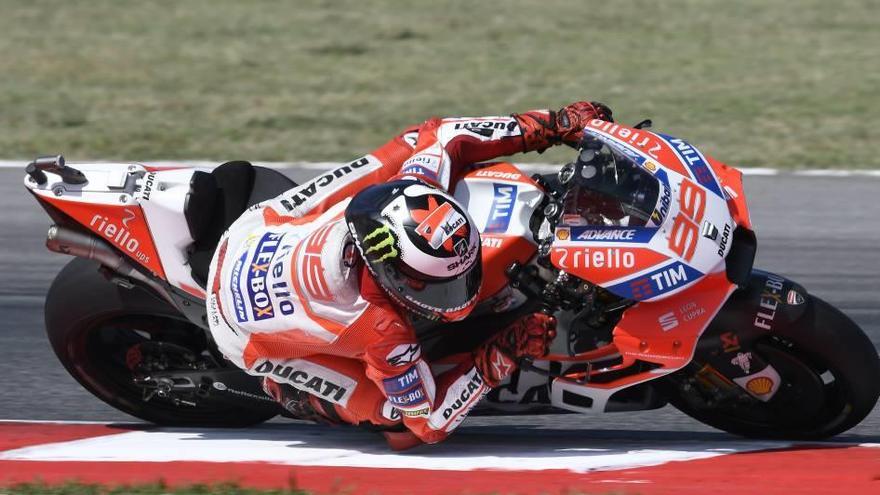 Lorenzo es octavo en los libres de Misano