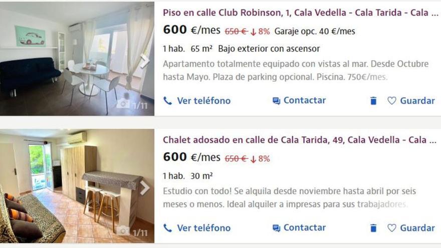 Pisos en Ibiza a 600 euros al mes pero con un &#039;pero&#039;