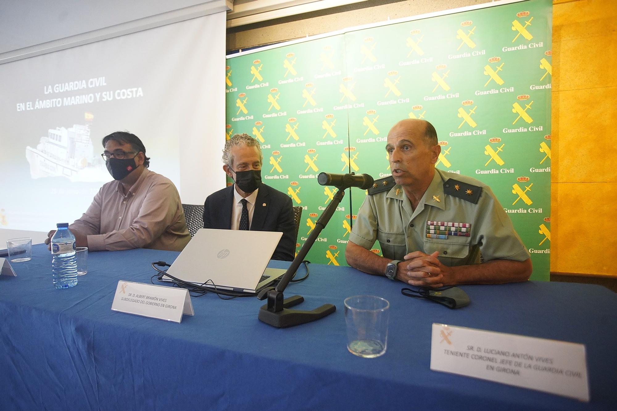 Jornada de la Guàrdia Civil sobre el medi marítim i les actuacions del cos policial