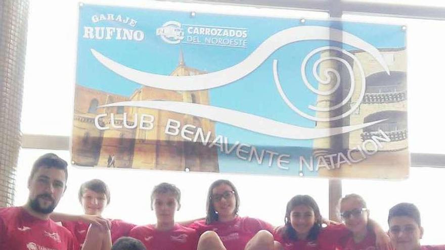 Equipo benaventano que compitió en el Autonómico.