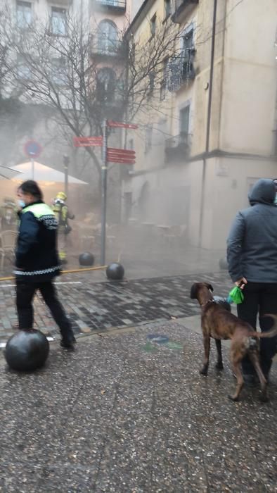 Incendi al Konig del carrer Calderers