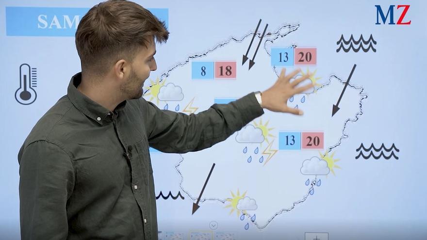 Ein bisschen Sonne, aber auch kräftige Schauer: Das Mallorca-Wetter am Wochenende