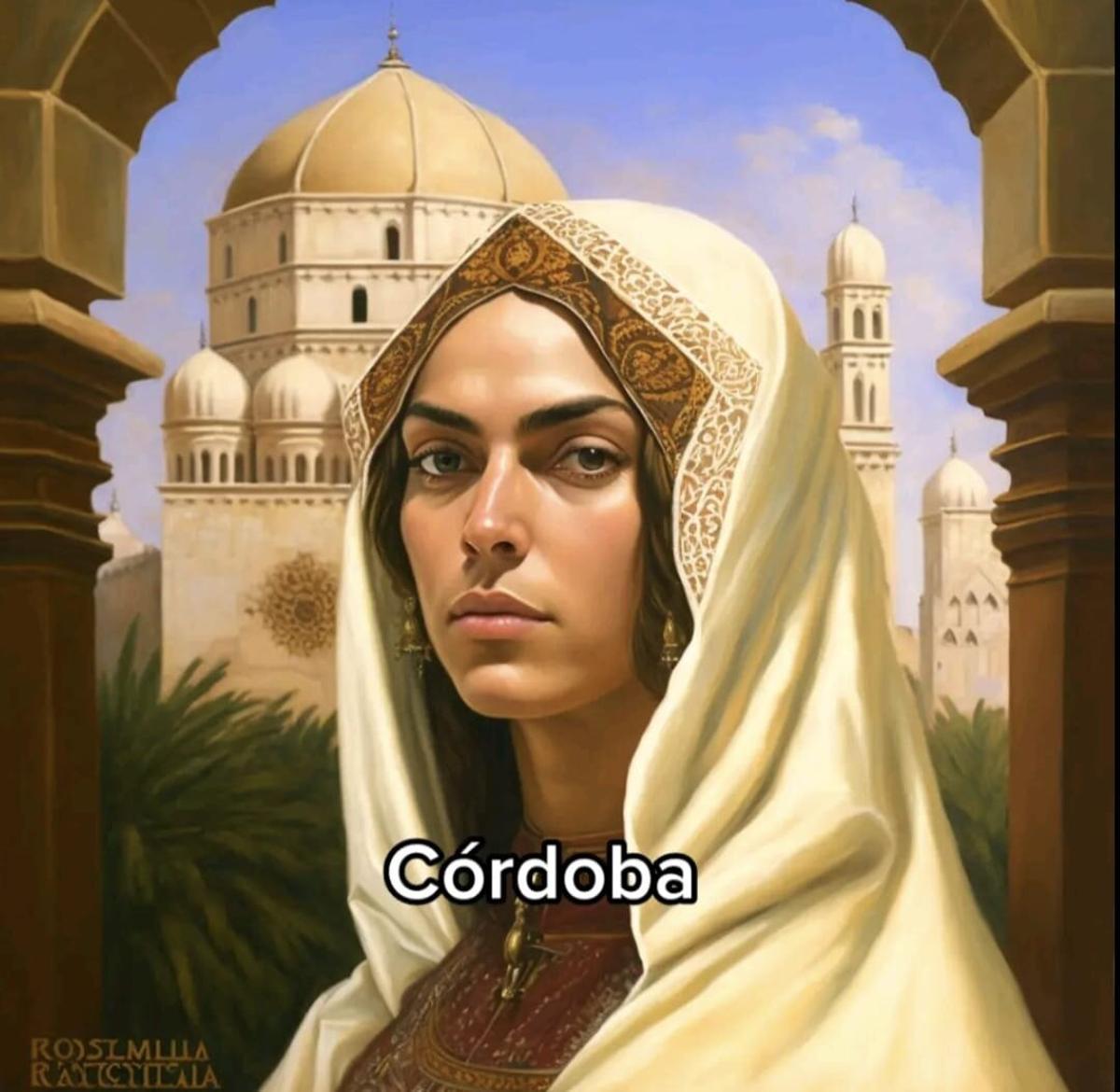 Así retrata una IA a Córdoba.