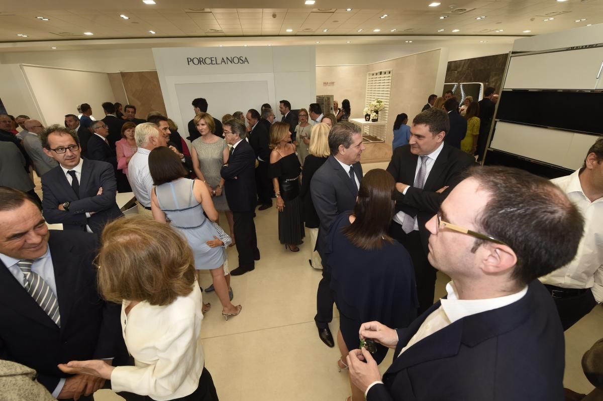 Fotos de la inauguración de la nueva tienda de Porcelanosa en Madrid