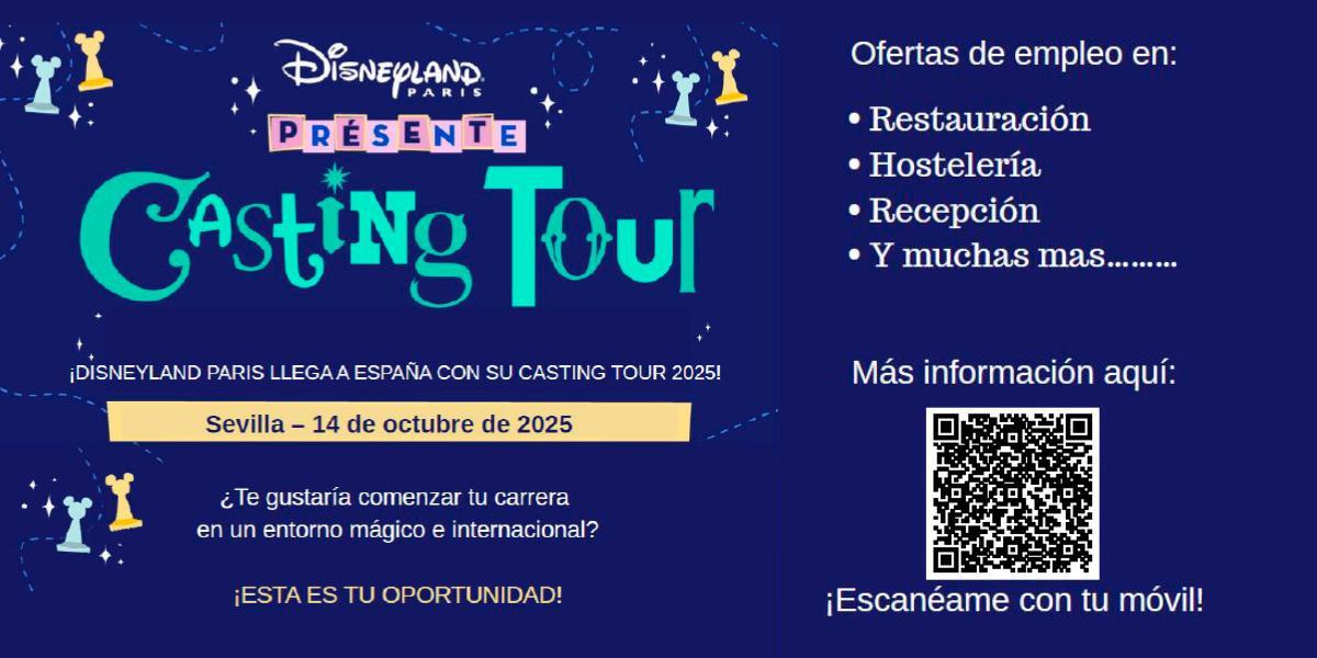 Esta es la oferta para los interesados en trabajar en Disneyland París