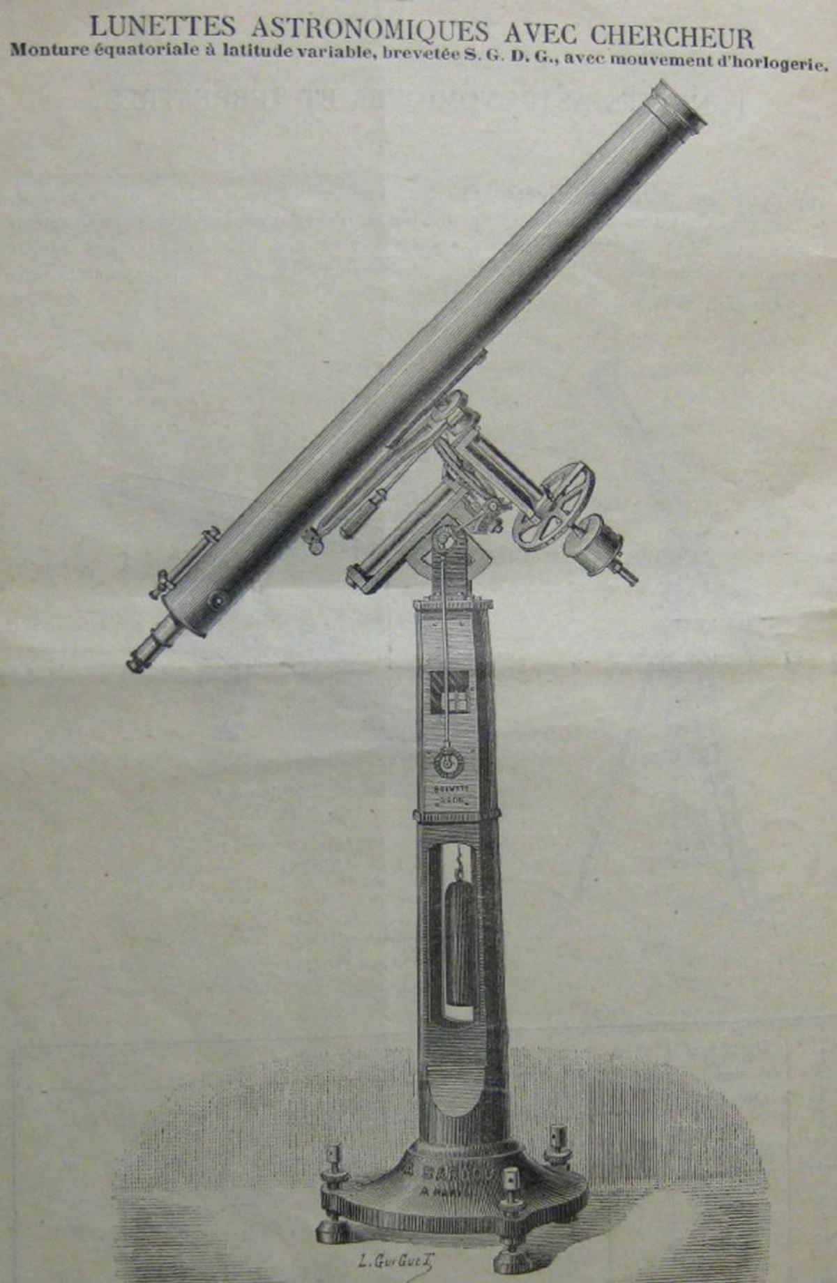 Historia de un telescopio centenario