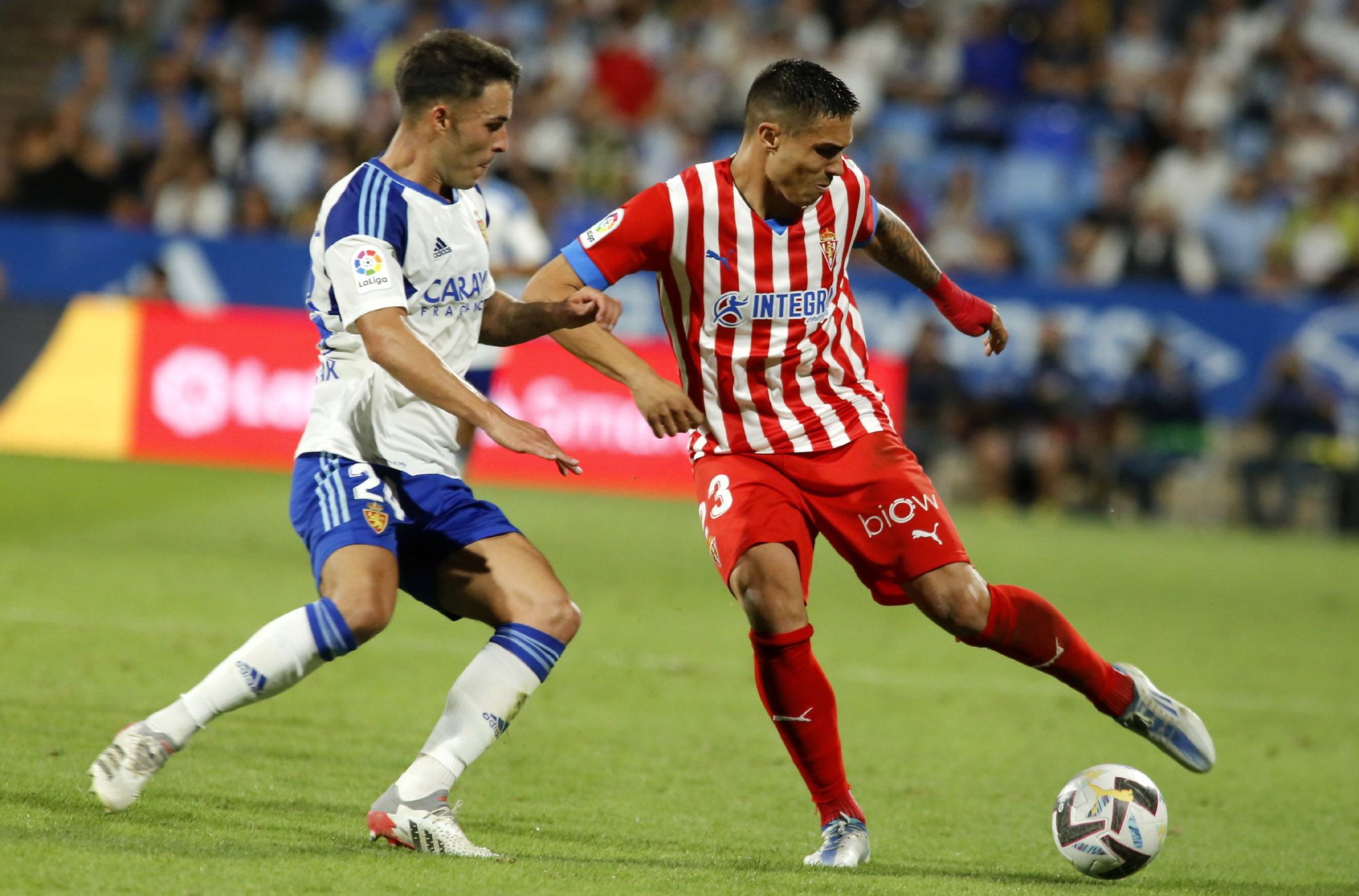 EN IMÁGENES: Así fue el partido entre el Zaragoza y el Sporting