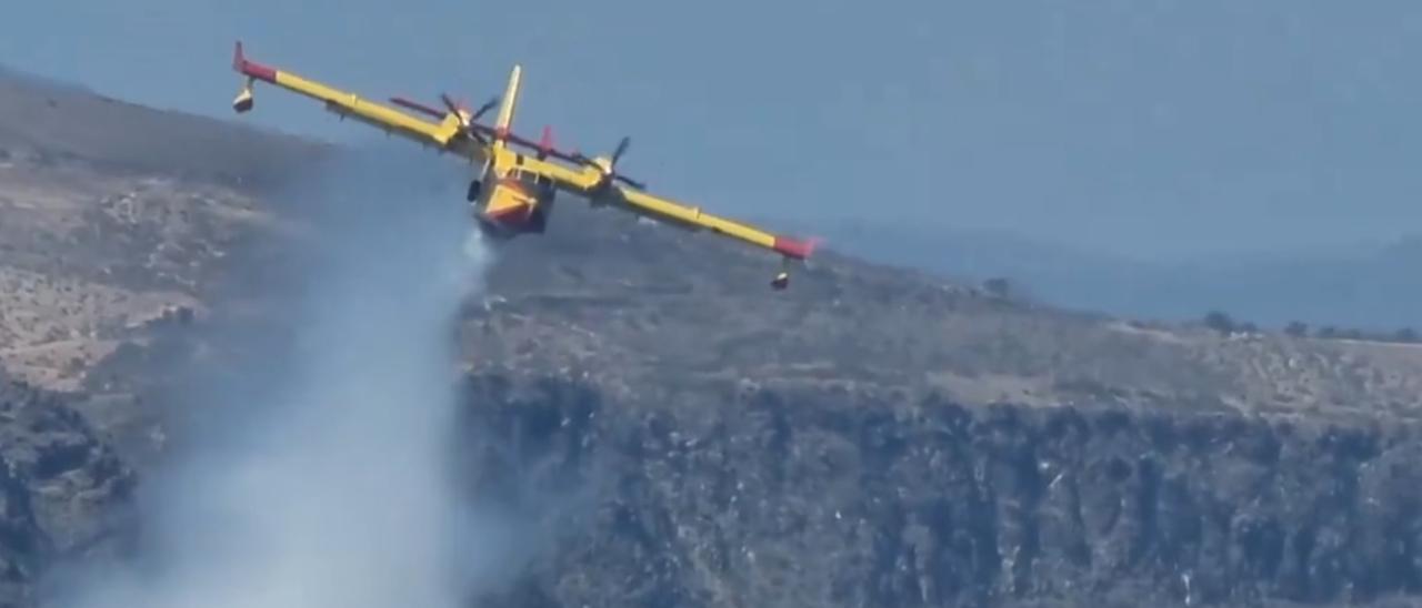 Hidroavión en Las Canteras