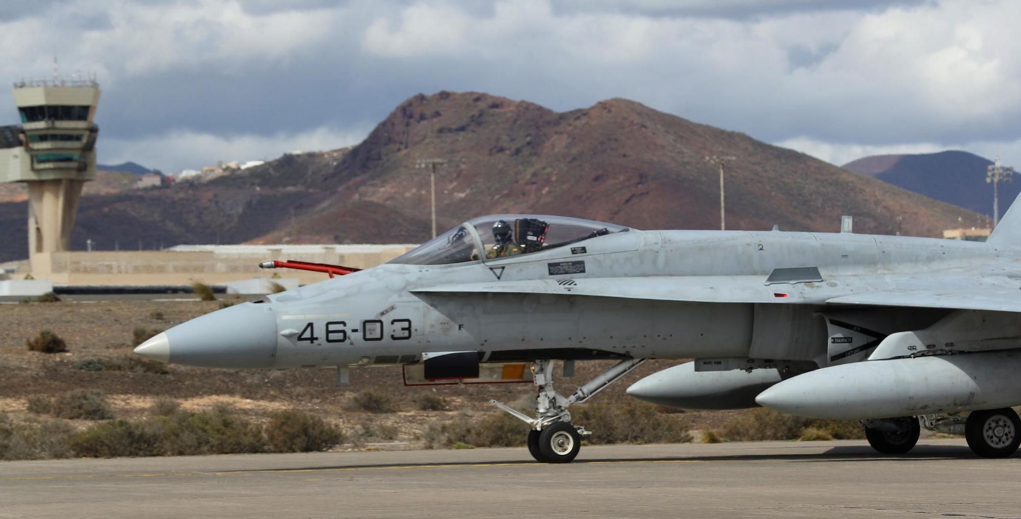 La Fuerza Aérea Francesa prueba su nuevo armamento en Canarias